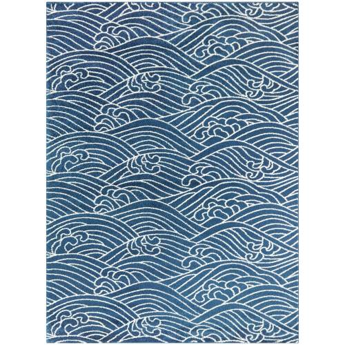 Caspian Coastal Nautical Area Rug