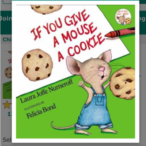 If You Give a Mouse a Cookie book by Laura Joffe Numeroff