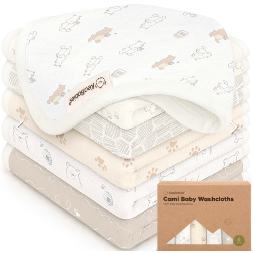 6-Pack Cami Baby Washcloths