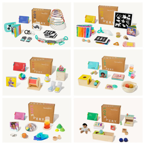 Explore The Play Kits for 0-12 months ($600)