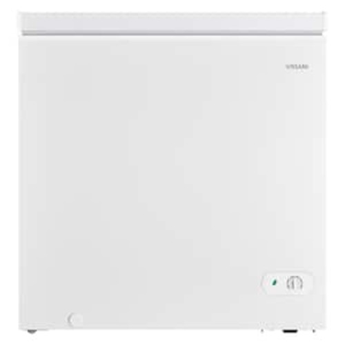 7.0 cu. ft. Manual Defrost Chest Freezer with LED Light in White, Garage Ready