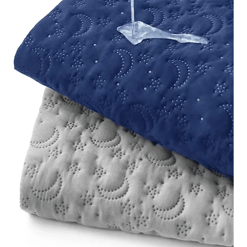 Waterproof Pack and Play Mattress Cover 2 Pack, Soft Quilted Pack and Play Mattress Pad Protector 39" X 27", Playpen Mattress Sheet