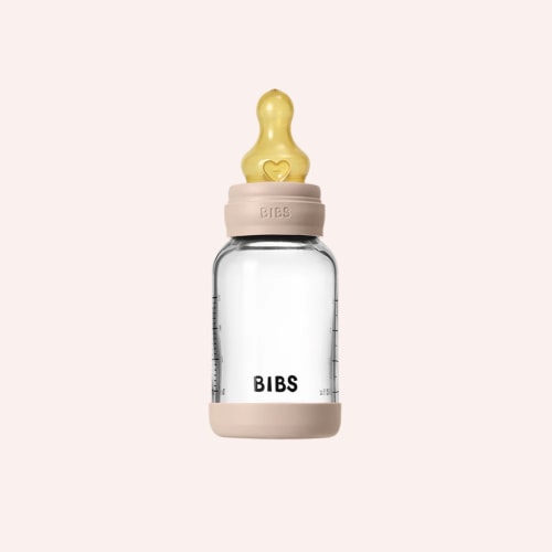 Baby Glass Bottle Set 120ml - Blush