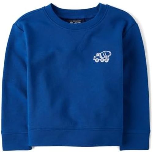 The Children's Place Baby Boys' And Toddler Pullover Crew Neck Sweatshirt