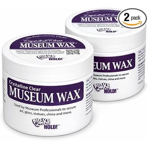 Quakehold! 66112 Museum Wax, Clear 2 Ounce (Pack of 2)