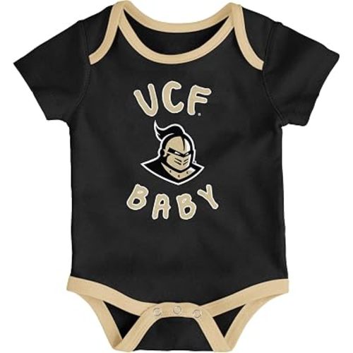 Outerstuff NCAA (0M-9M) Newborn Champs 3-Piece Creeper Set, Team Options