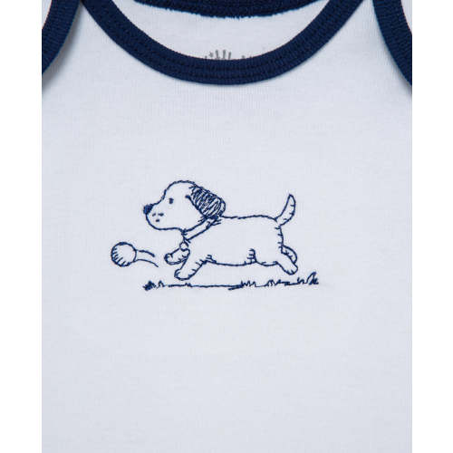 Puppy Toile 3-Pack Bodysuits