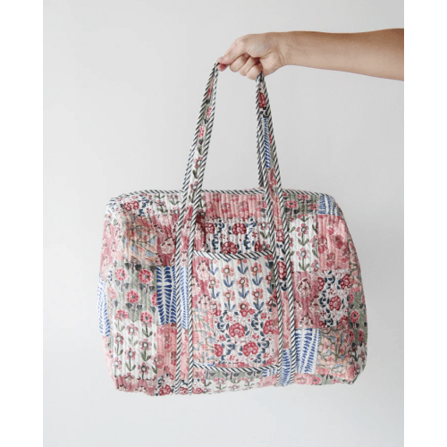 Diaper Bag; Ginny Quilted Duffle