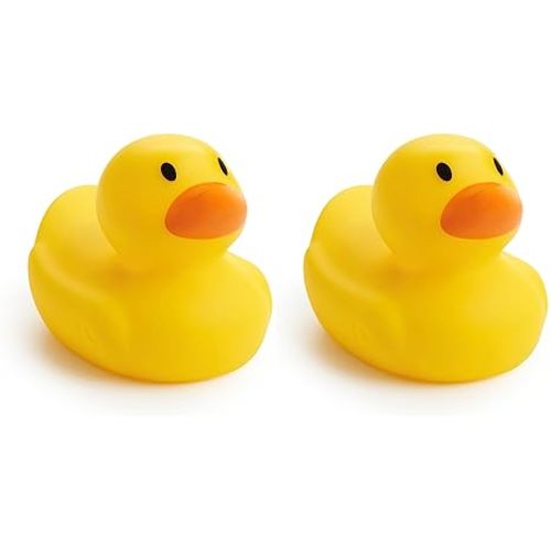 Munchkin® White Hot® Safety Bath Ducky Toy, Yellow (Pack of 2)