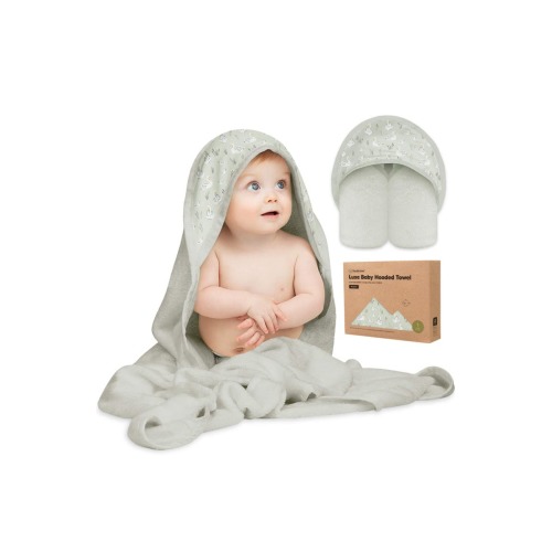 Luxe Baby Hooded Towel, Medium