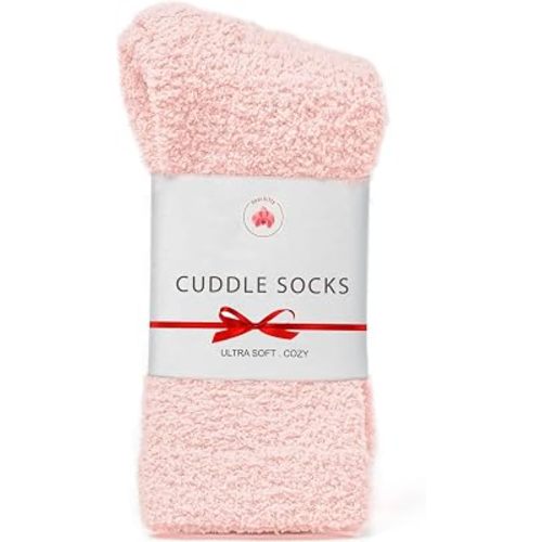 Fuzzy Socks for Women & Men - Cozy Cloud Socks for Sleeping, Gifts, Spa, Travel, Stress Relief, Lounge Wear