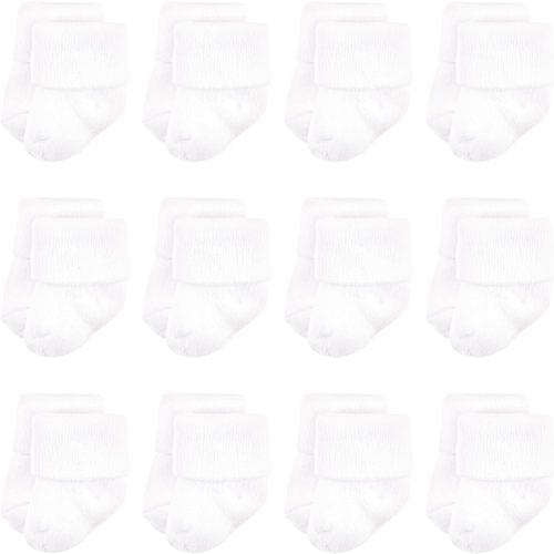 Luvable Friends Unisex Baby Newborn and Baby Terry Socks