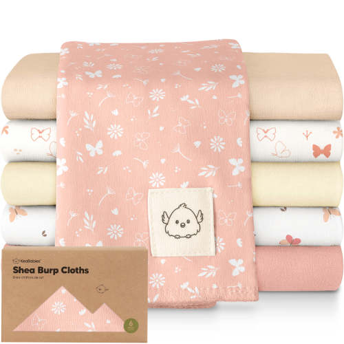 Shea Burp Cloths - Butterflies / One Size