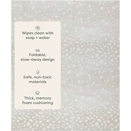 House of Noa Foldable Baby Tumbling Mat – Foldable Kids Play Mat | Durable, Stylish, and Cushioned Design