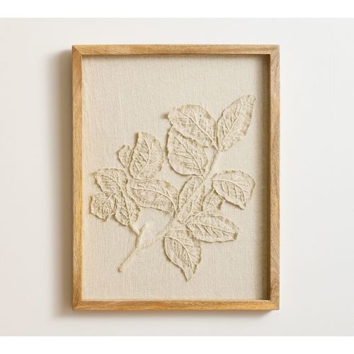 Ivory Floral Wall Art