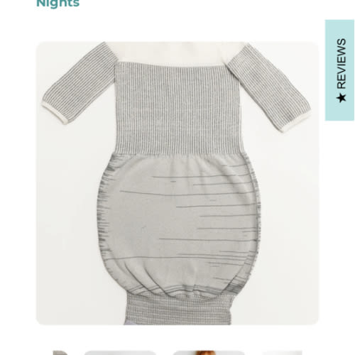 Grey Arms Out™ Long Sleeve Sleep Sack – Swaddelini