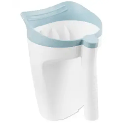 Skip Hop Baby Bath Rinse Cup Wave Tear Free Waterfall Rinser White