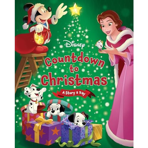 Disney's Countdown to Christmas: A story a day Hardcover – Picture Book, September 12, 2017