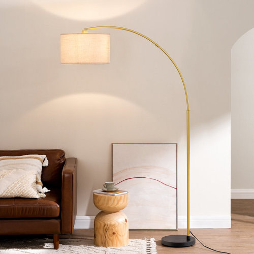 Willa Arlo™ Interiors Salcedo 78.4" Arched Floor Lamp & Reviews | Wayfair