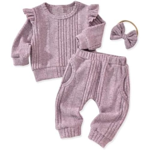 Aalizzwell Infant Baby Girl Fall Winter Outfit
