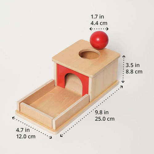 Montessori Object Permanence Box - It's Physics Class for Babies!