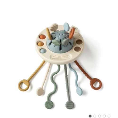 UFO Silicone Pulling Toy