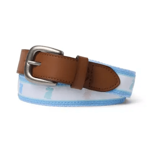 Boy White Bunny Bunny Belt by Janie and Jack