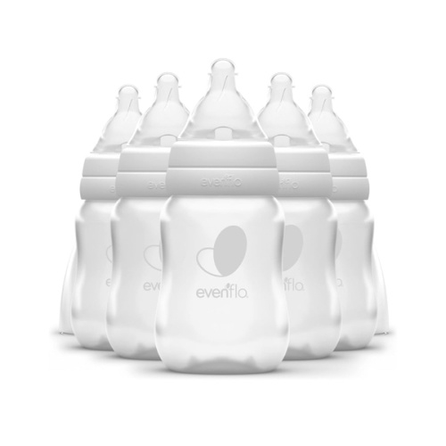 Evenflo Feeding Premium Proflo Venting Balance Plus Standard Neck Baby, Newborn and Infant Bottles - Developed by Pediatric Feeding Specialists - 4 Ounce (Pack of 6)