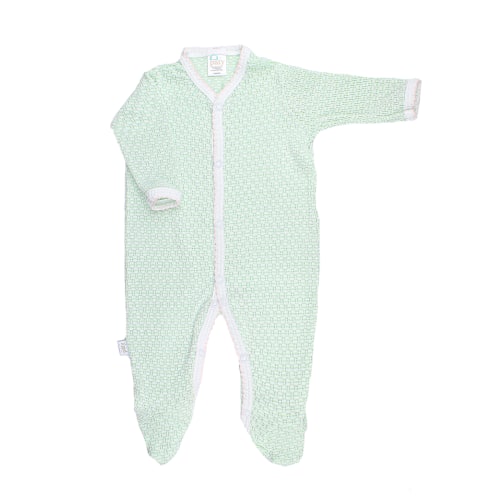 Paty Knit Solid Color Footie - PatyInc