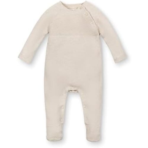 Hope & Henry Layette Baby Cable Knit Sweater Romper