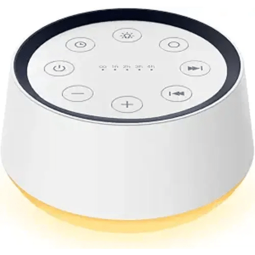 Brown Noise Sound Machine with 30 Soothing Sounds 12 Colors Night Light White Noise Machine for Adults Baby Kids Sleep Machines Memory Function 36 Volume Levels 5 Timers for Home Office Travel