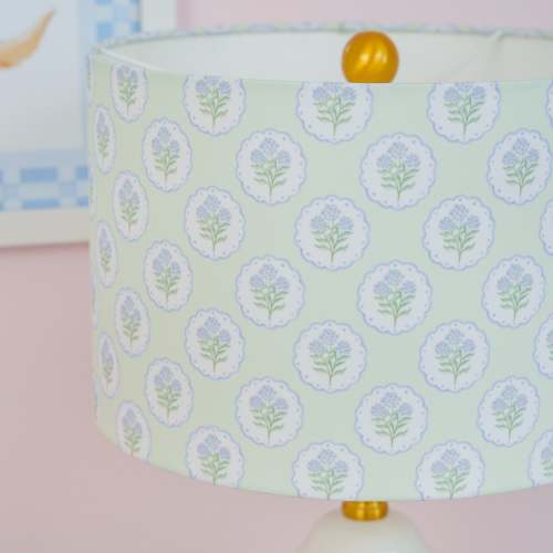 Lamp Shade | Hydrangea Medallions