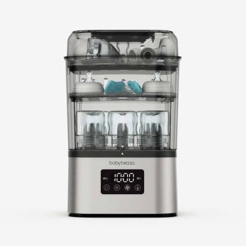 SuperQuick™ Baby Bottle Sterilizer and Dryer - Sterilizes & Dries in just 10 Minutes