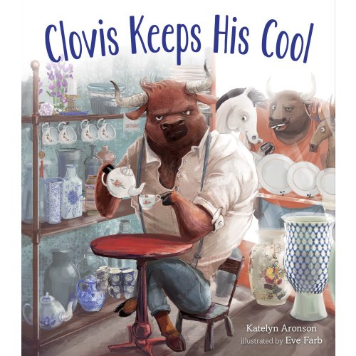 Clovis Keeps His Cool a book by Katelyn Aronson and Eve Farb - Bookshop.org US