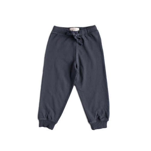 French Terry Kids Jogger - Ink Blue