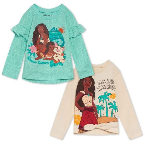 Disney Pixar 2 Pack Raglan Long Sleeve T-Shirts Toddler