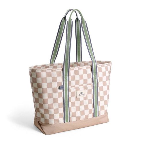 Itzy Ritzy Mom Tote - Check Yes