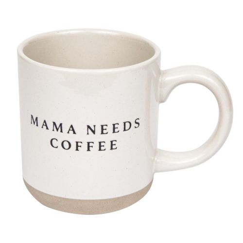 Sweet Water Decor Mama Needs Coffee Stoneware Coffee Mug -14oz