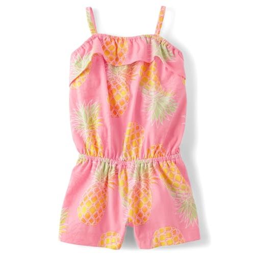 The Children's Place baby-girls And Toddler Casual Sleeveless Shorts Romper