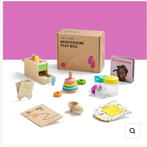 Tiny Land® Montessori Toys for Infants (10–12 Months)