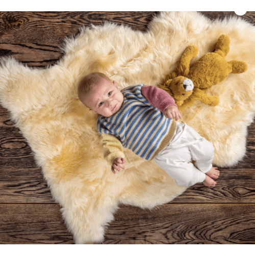 Babycare Long Wool Soft Natural Sheepskin – Kiwi Sheepskins