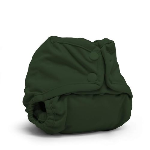 Kanga Care Rumparooz Double Leg Gusset Reusable Cloth Diaper Cover Newborn Snap | Pine 4-15 lbs