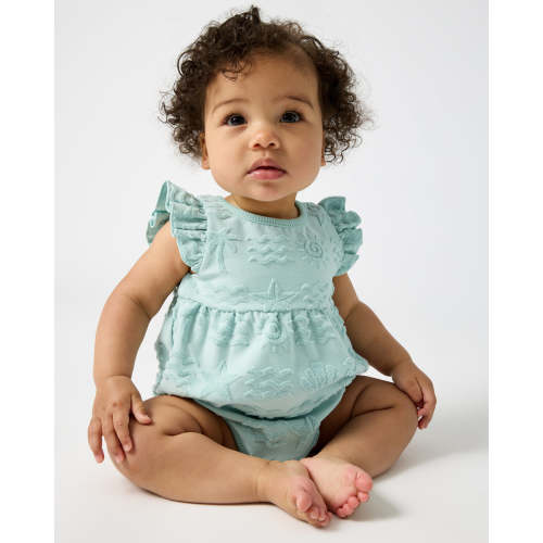 Coastal Rays Flutter Bodysuit | Little Sleepies