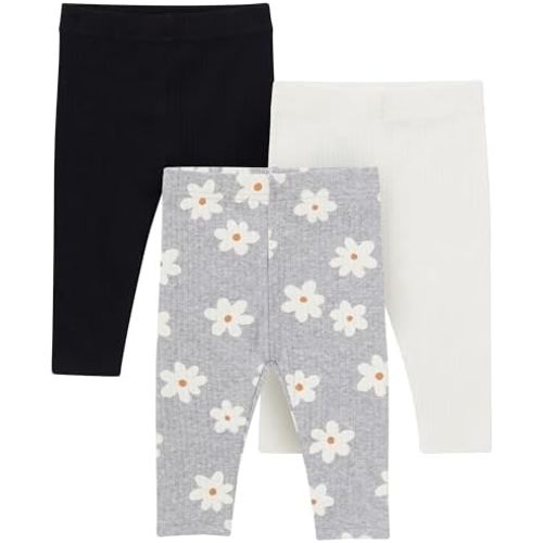 Gerber Baby Girls' Toddler Multi-Pack Premium Leggings