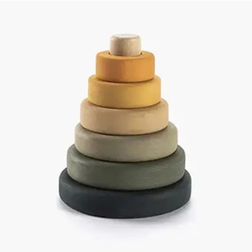 Wooden Mini Ring Stacker