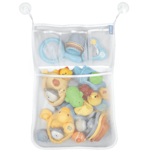 Jool Baby Tub Time Bath Organizer  Mesh Storage Bag with Suction Cups