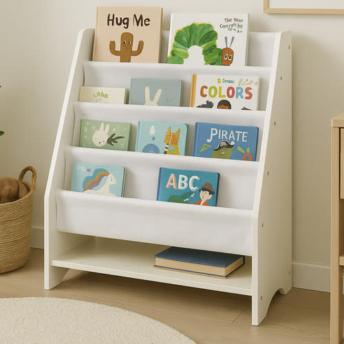 Terrence 4 Tier Children Bookshelf