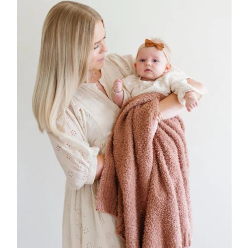 Saranoni Bamboni® Receiving Blanket | FRENCH ROSE