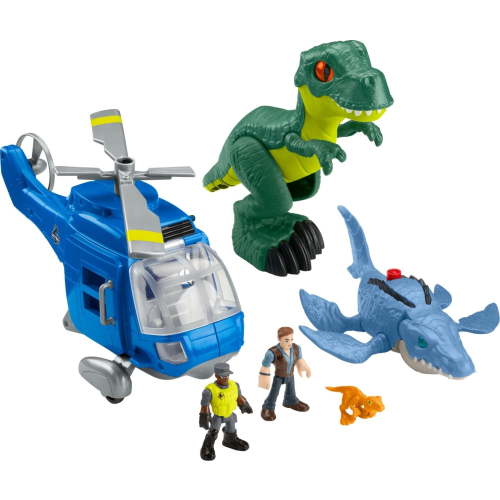 Fisher-Price Imaginext Collectible Jurassic World Dinosaur Toys for Ages 3+ Action Figures