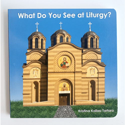 "What Do You See at Liturgy?" board book — Draw Near Designs